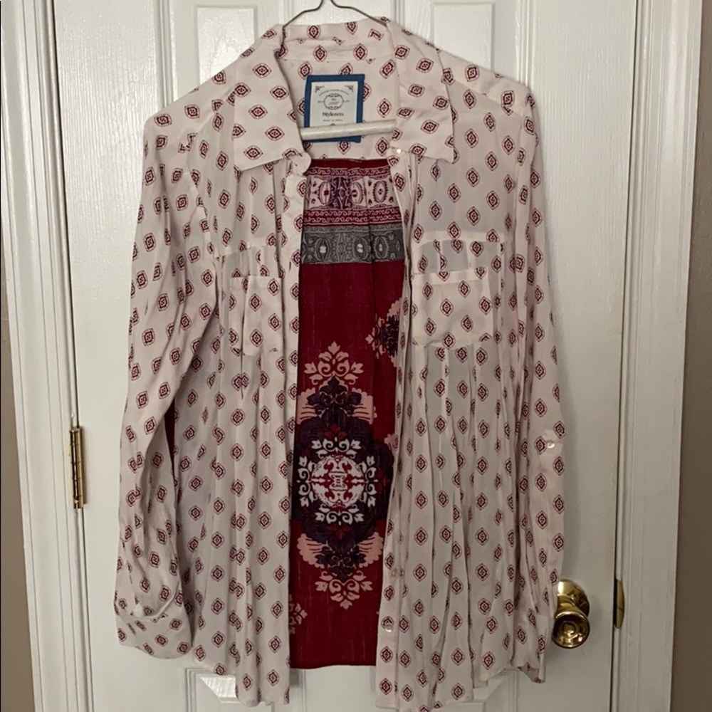 Women’s Long Sleeve Button Down Shirt